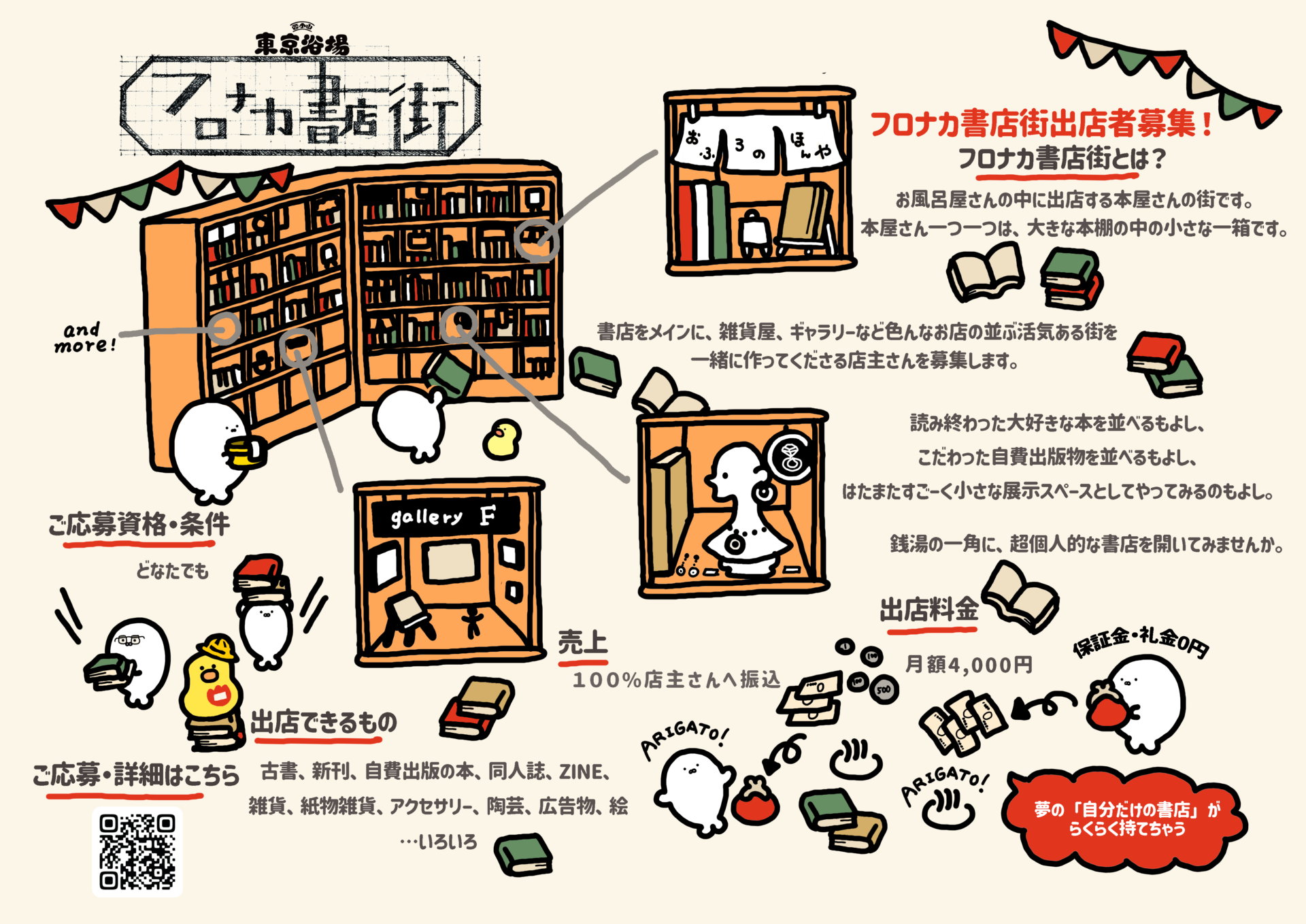 👣フロナカ書店街とは？ | 東京浴場